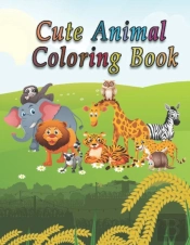 Cute Animal Coloring Book
