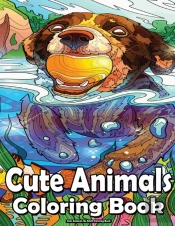 Cute Animals An Adult Coloring Book