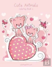 Cute Animals Coloring Book 2