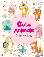 Cute Animals Coloring Book
