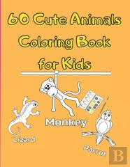 Cute Animals Coloring Book For Kids