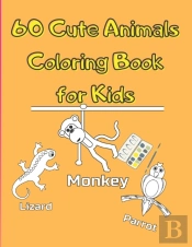 Cute Animals Coloring Book For Kids