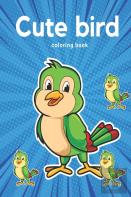 Cute Animated Bird Coloring Book