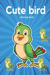 Cute Animated Bird Coloring Book