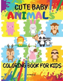 Bertrand.pt - Cute Baby Animals Coloring Book For Kids