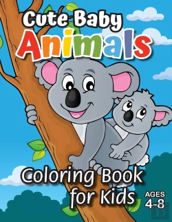 Bertrand.pt - Cute Baby Animals Coloring Book For Kids