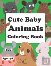 Cute Baby Animals Coloring Book