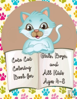 Bertrand.pt - Cute Cat Coloring Book For Girls, Boys,