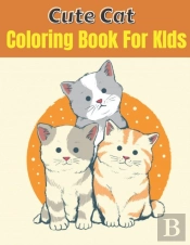Cute Cat Coloring Book For Kids