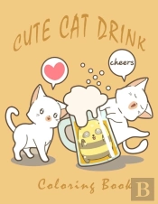 Cute Cat Drink Coloring Book