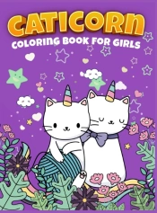 Cute Caticorn Coloring Book For Girls