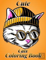 Cute Cats Coloring Book