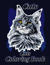 Cute Cats Coloring Book
