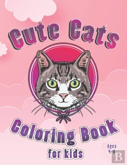 Bertrand.pt - Cute Cats Coloring Book For Kids Ages 4-8