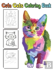 Cute Cats Coloring Book