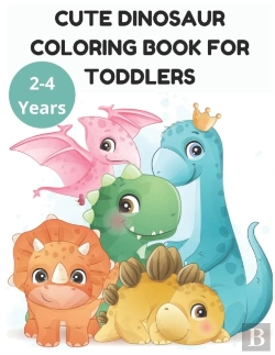 Bertrand.pt - Cute Dinosaur Coloring Book For Toddlers 2-4 Years