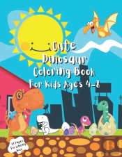 Cute Dinosaur Coloring Book