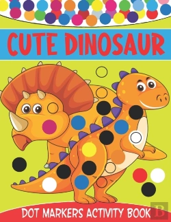 Bertrand.pt - Cute Dinosaur Dot Markers Activity Book
