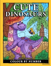 Cute Dinosaurs Colour By Number