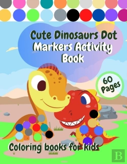 Bertrand.pt - Cute Dinosaurs Dot Markers Activity Book Coloring Books For Kids