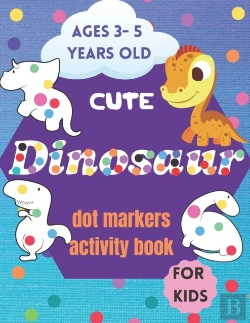 Bertrand.pt - Cute Dinosaurs Dot Markers Activity Book For Kids
