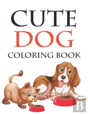 Cute Dog Coloring Book
