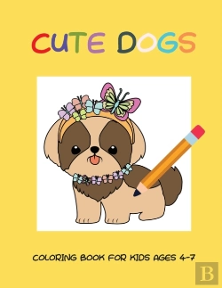 Bertrand.pt - Cute Dogs Coloring Book For Kids Ages 4-7