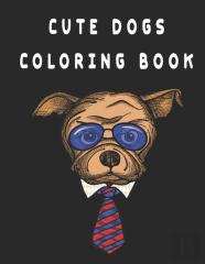 Cute Dogs Coloring Book