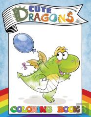 Cute Dragons Coloring Book
