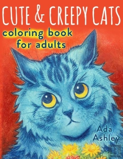 Bertrand.pt - Cute & Creepy Cats Coloring Book For Adults