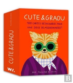 Bertrand.pt - Cute & Graou : 100 Cartes Détachables Pour Une Dose De Mignonnerie