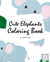 Cute Elephants Coloring Book For Children (8x10 Coloring Book / Activity Book)