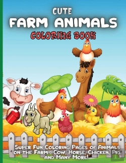 Bertrand.pt - Cute Farm Animals Coloring Book