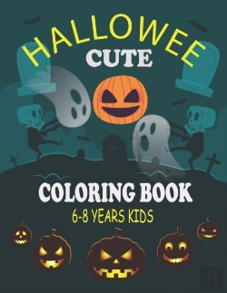 Bertrand.pt - Cute Halloween Coloring Book 6-8 Year Kids