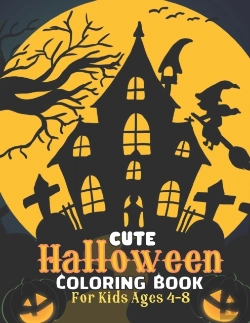 Bertrand.pt - Cute Halloween Coloring Book For Kids Ages 4-8