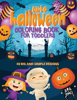 Bertrand.pt - Cute Halloween Coloring Book For Toddlers