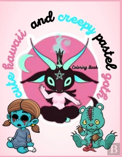 Bertrand.pt - Cute Kawaii And Creepy Pastel Goth Coloring Book