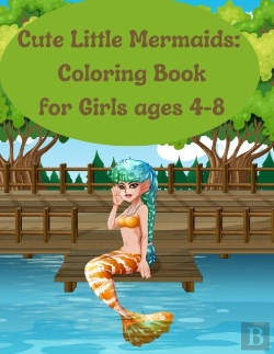 Bertrand.pt - Cute Little Mermaids Coloring Book For Girls Ages 4-8