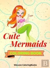 Cute Mermaids Coloring Book