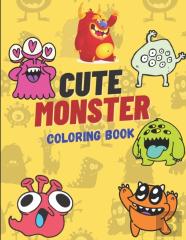Cute Monster Coloring Book