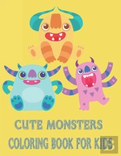 Cute Monsters Coloring Book