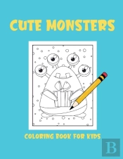 Cute Monsters Coloring Book For Kids