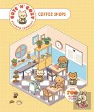 Cute 'N' Cozy Sticker Therapy: Coffee Shops
