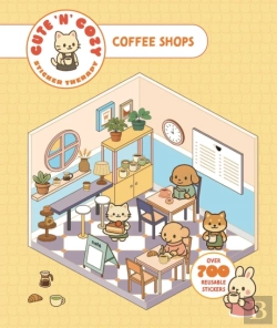 Bertrand.pt - Cute 'N' Cozy Sticker Therapy: Coffee Shops