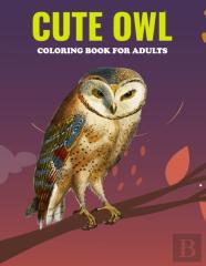 Cute Owl Coloring Book For Adults