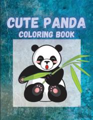 Cute Panda Coloring Book