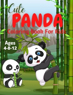 Bertrand.pt - Cute Panda Coloring Book For Kids Ages 4-8-12
