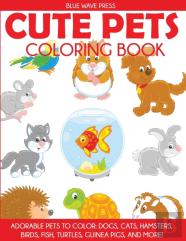Cute Pets Coloring Book