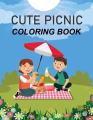 Cute Picnic Coloring Book