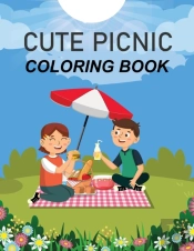 Cute Picnic Coloring Book